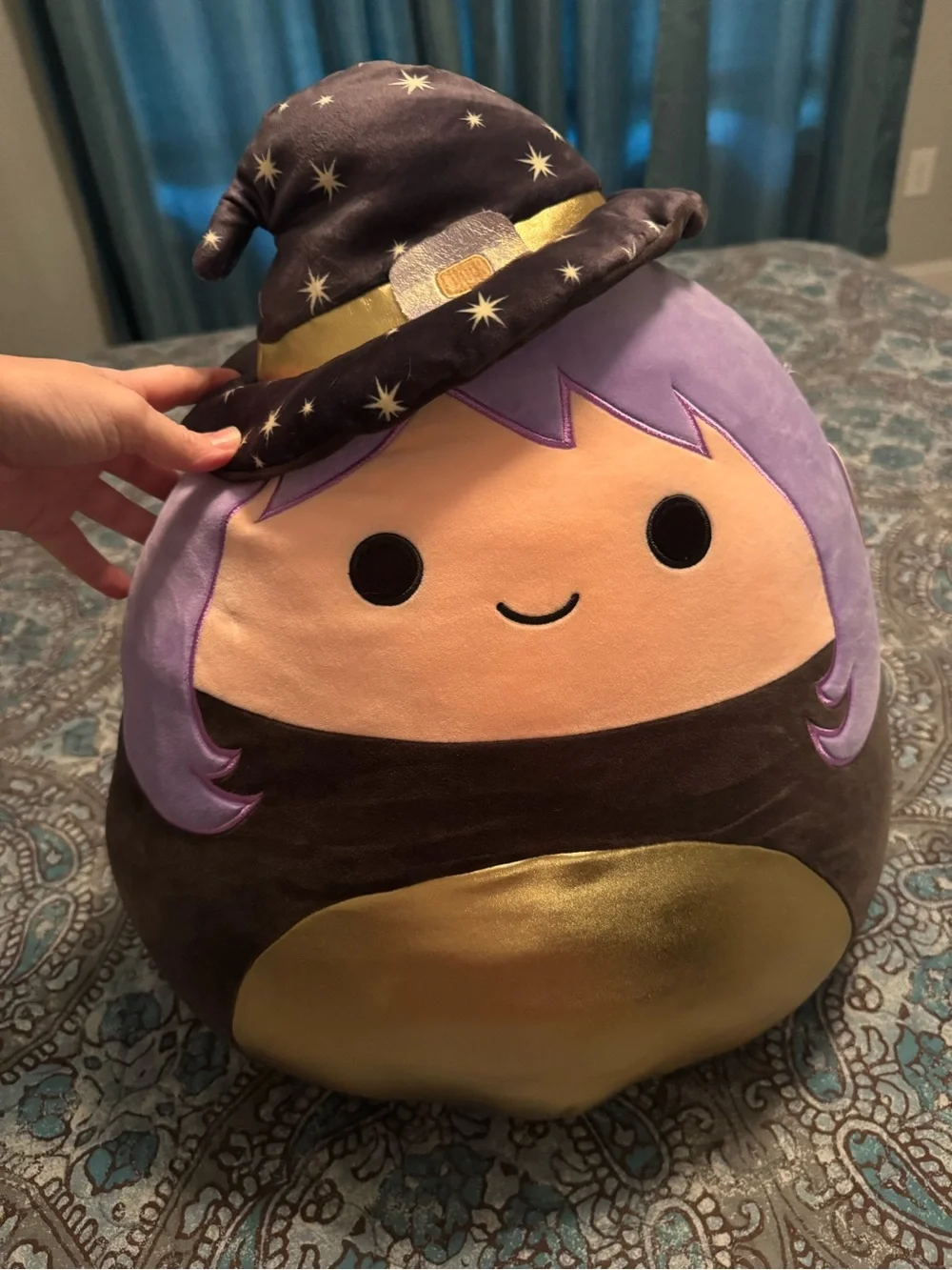 NWT Purple Witch Squishmallows Plush stuffie - Voodie